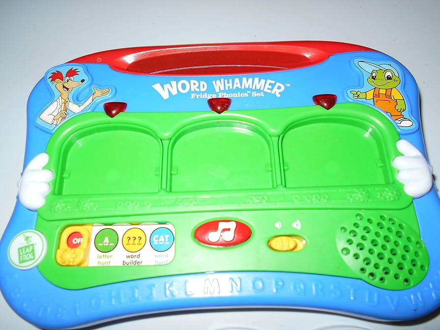 word whammerリープフロッグleap frogフォニックスおもちゃ LeapFrog Fridge Phonics Word Whammer Set Complete 26